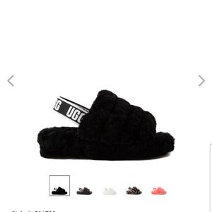 Ugg fur slides